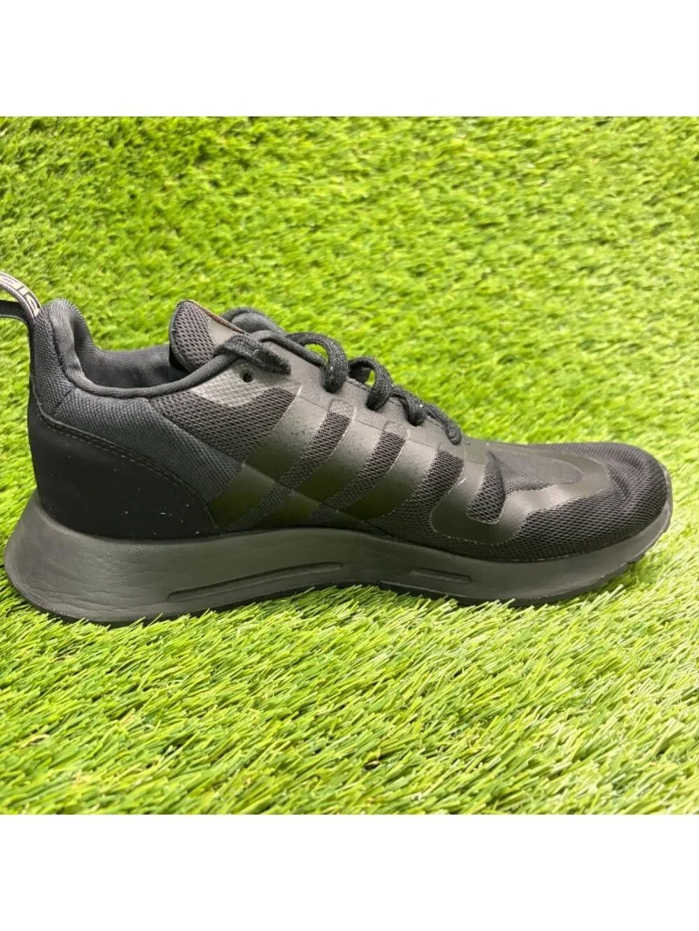 Adidas Originals Multix Womens Size 7.5 Black Athletic Running Shoes Sneakers